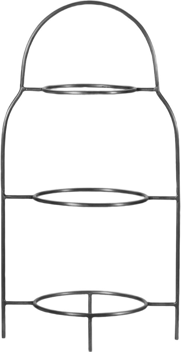 Tallriksst&auml;ll, HDSana, Silver finish