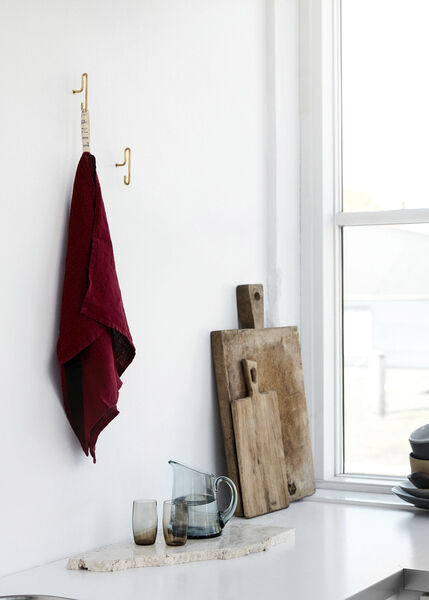 Wall Hook, Matt Gold, Large