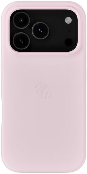 Silicone Case MagSafe Compatible iPhone 17 Pro Max Pale Pink