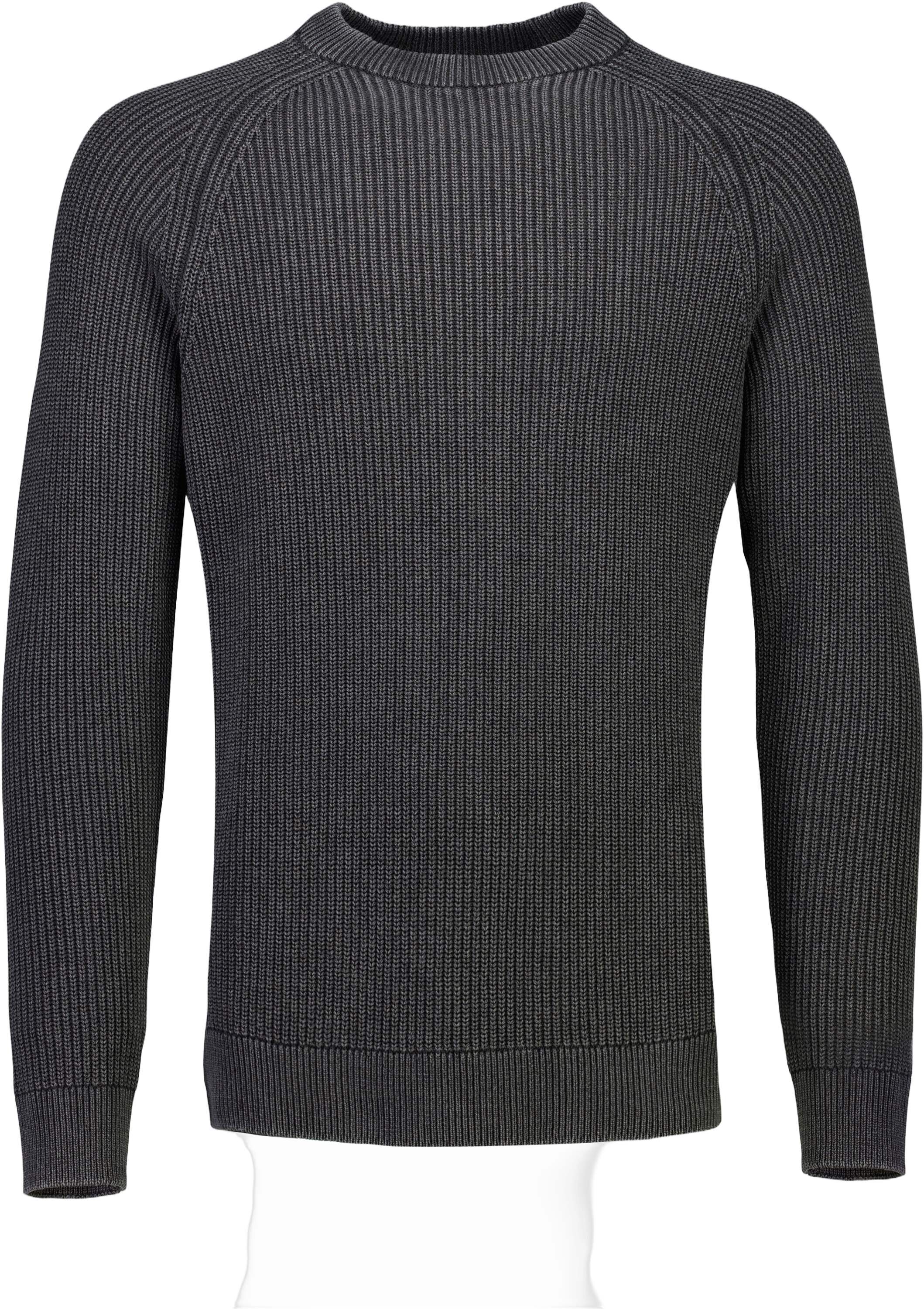 Recycled acid crew neck L/S