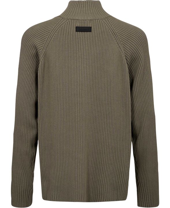 Full Zip Knit Sweater