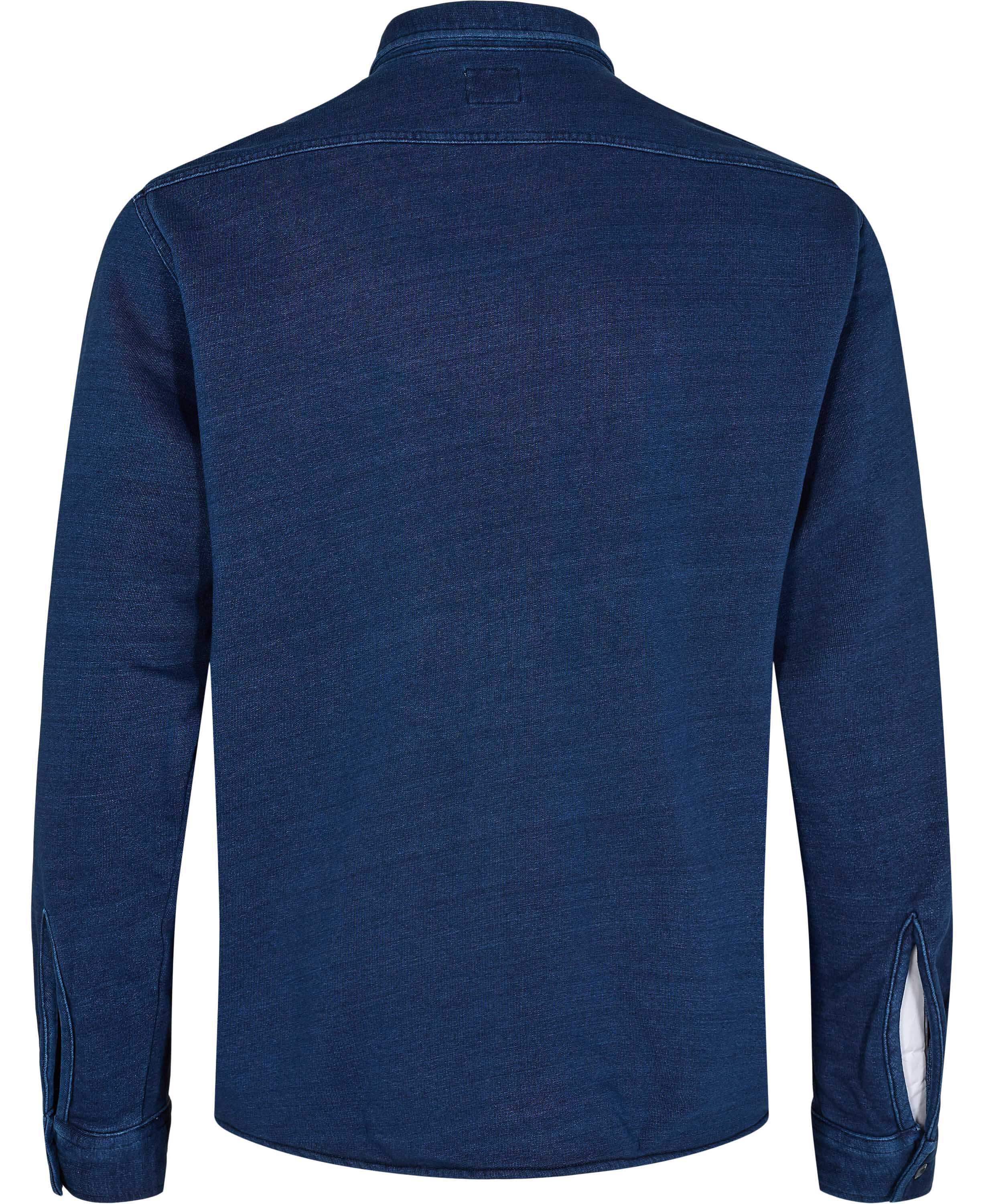 WORKING_FLEECE_SHIRT INDIGO