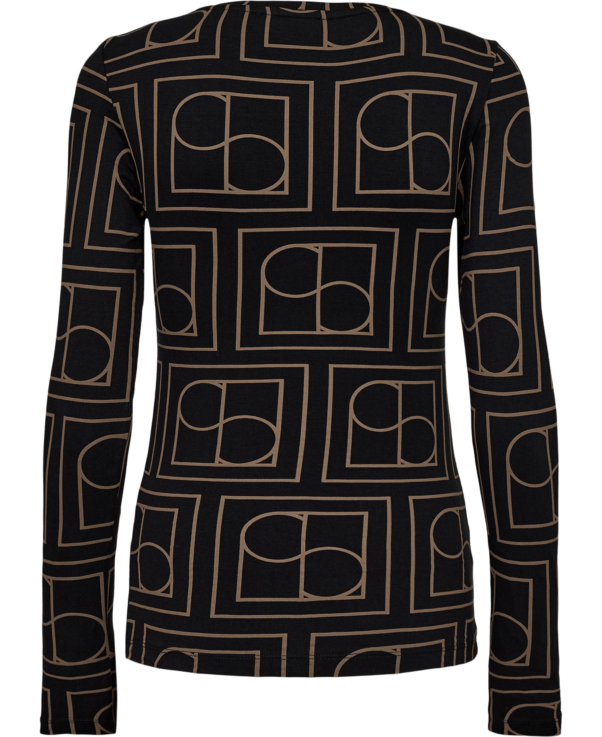 SLHanadi Printed Round Neck LS