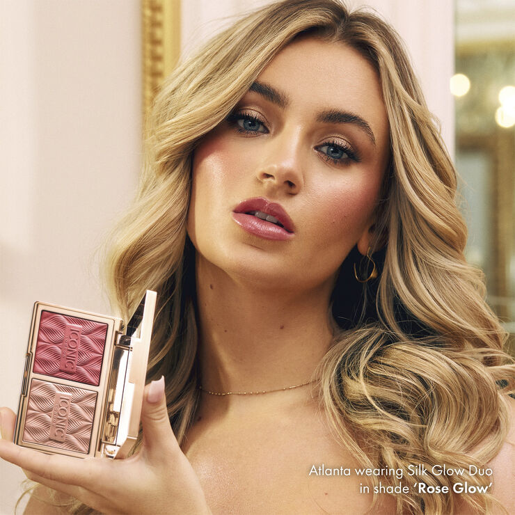 ICONIC London Silk Glow Duo, Rose Glow