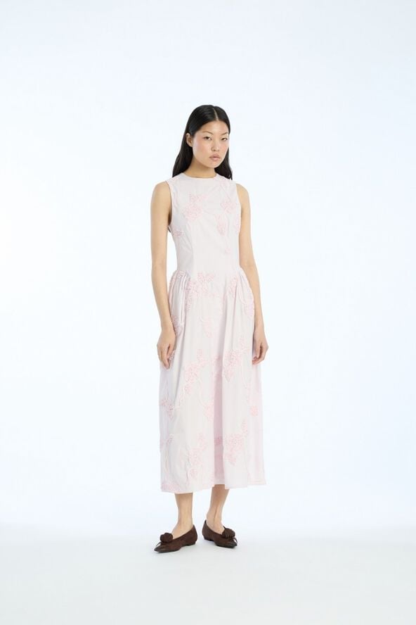 Flower Midi Dress