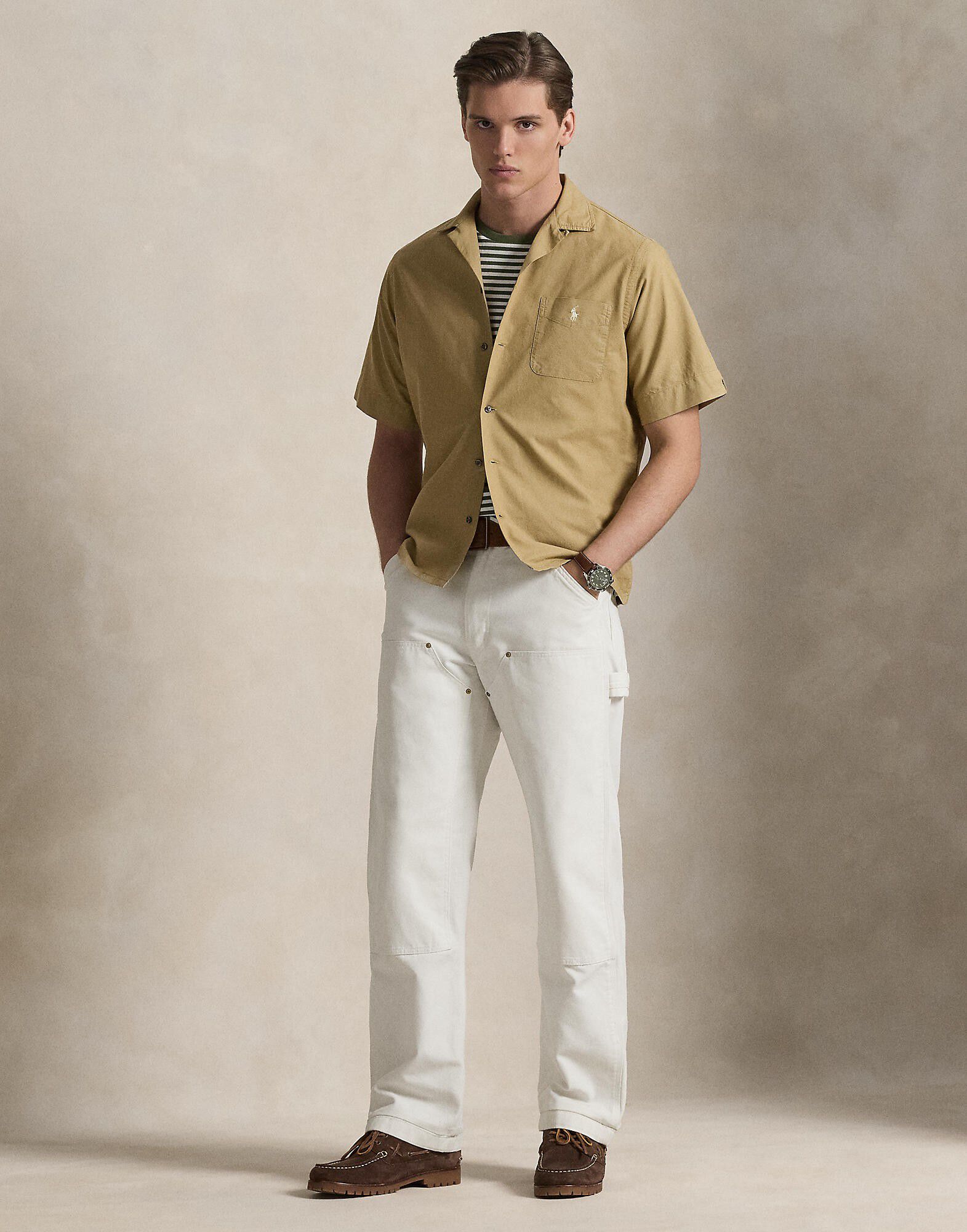Classic Fit Oxford Camp Shirt