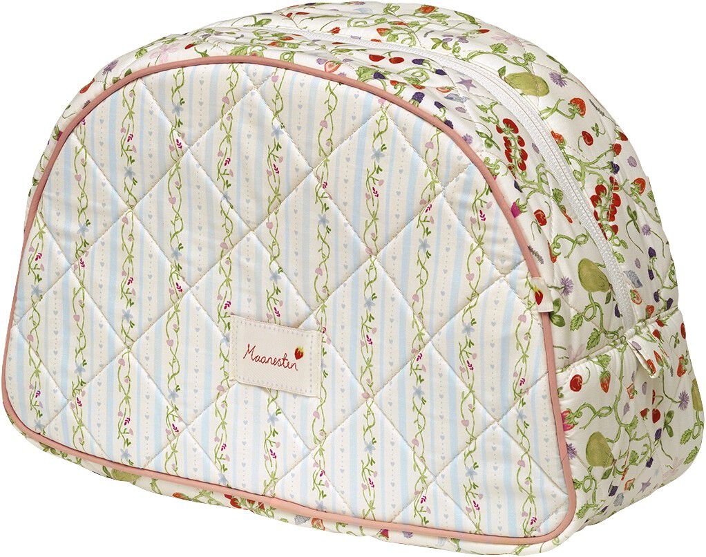 Makeup Bag Big Summer Stripes Blue