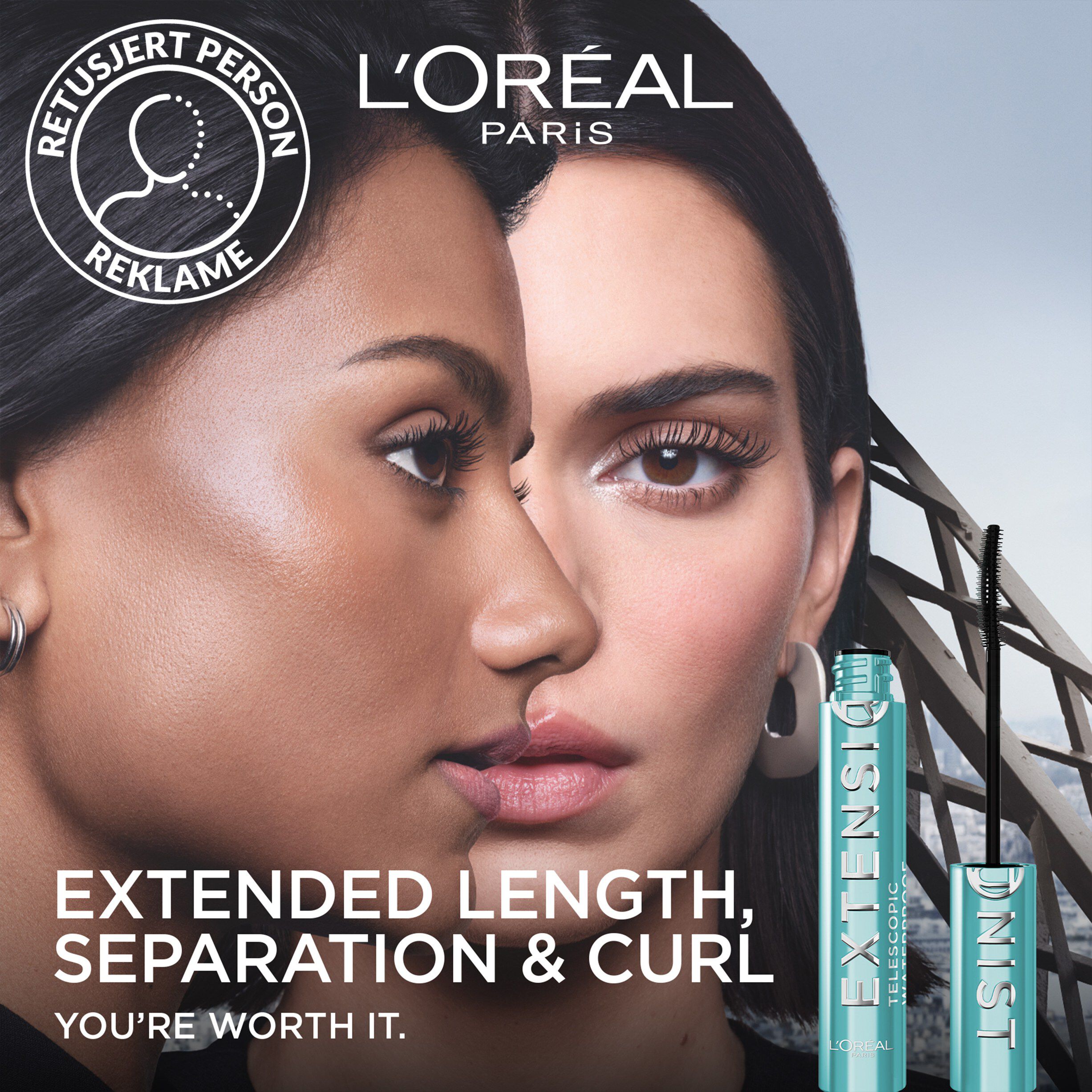 Telescopic Extensionist Waterproof Mascara