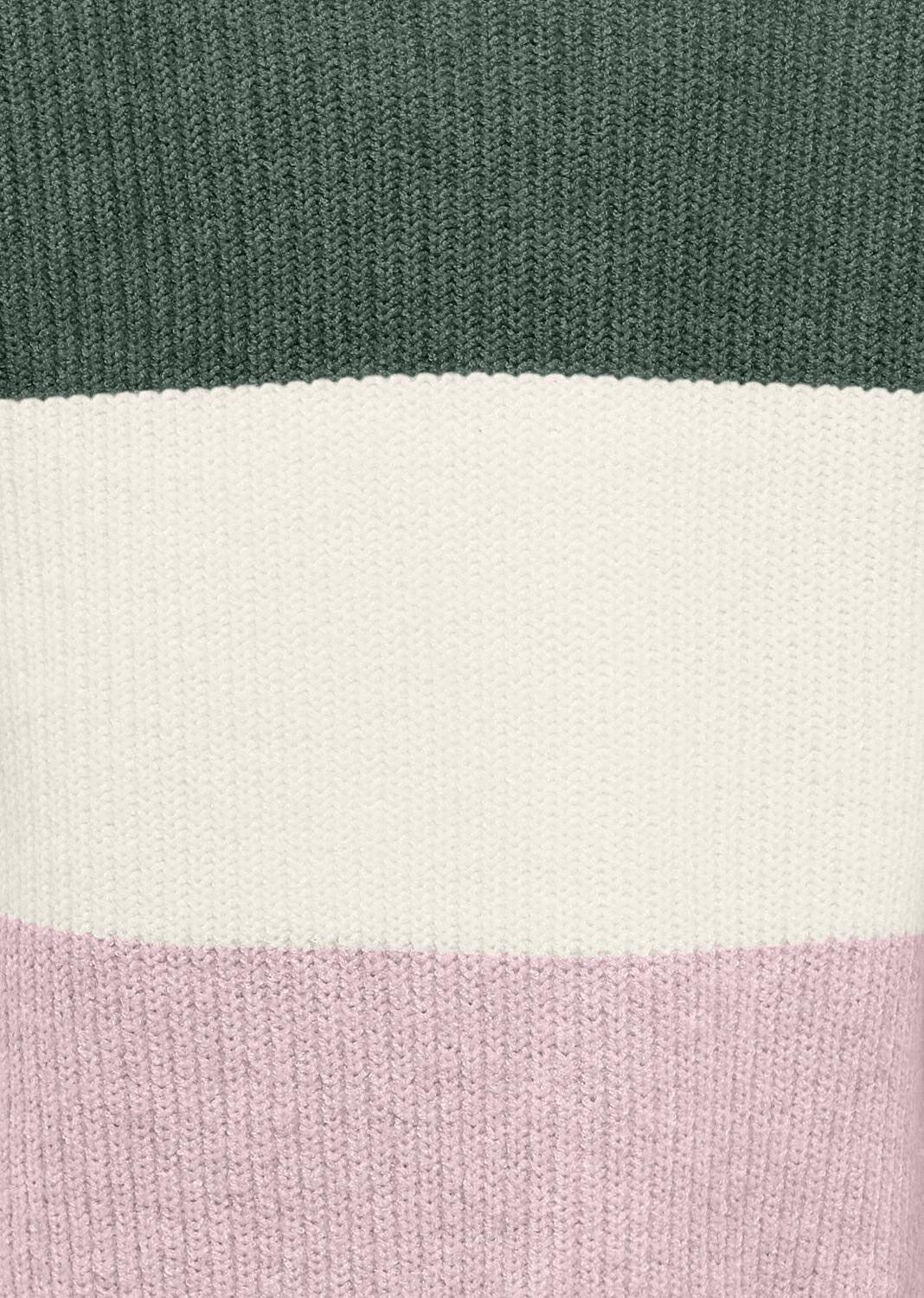 KOGSANDY L/S STRIPE PULLOVER KNT NO