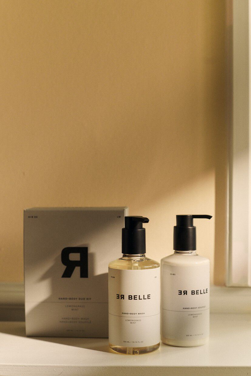 Duokit Hand & Body Wash, Hand & Body Souffl&eacute; Lemongrass Mint