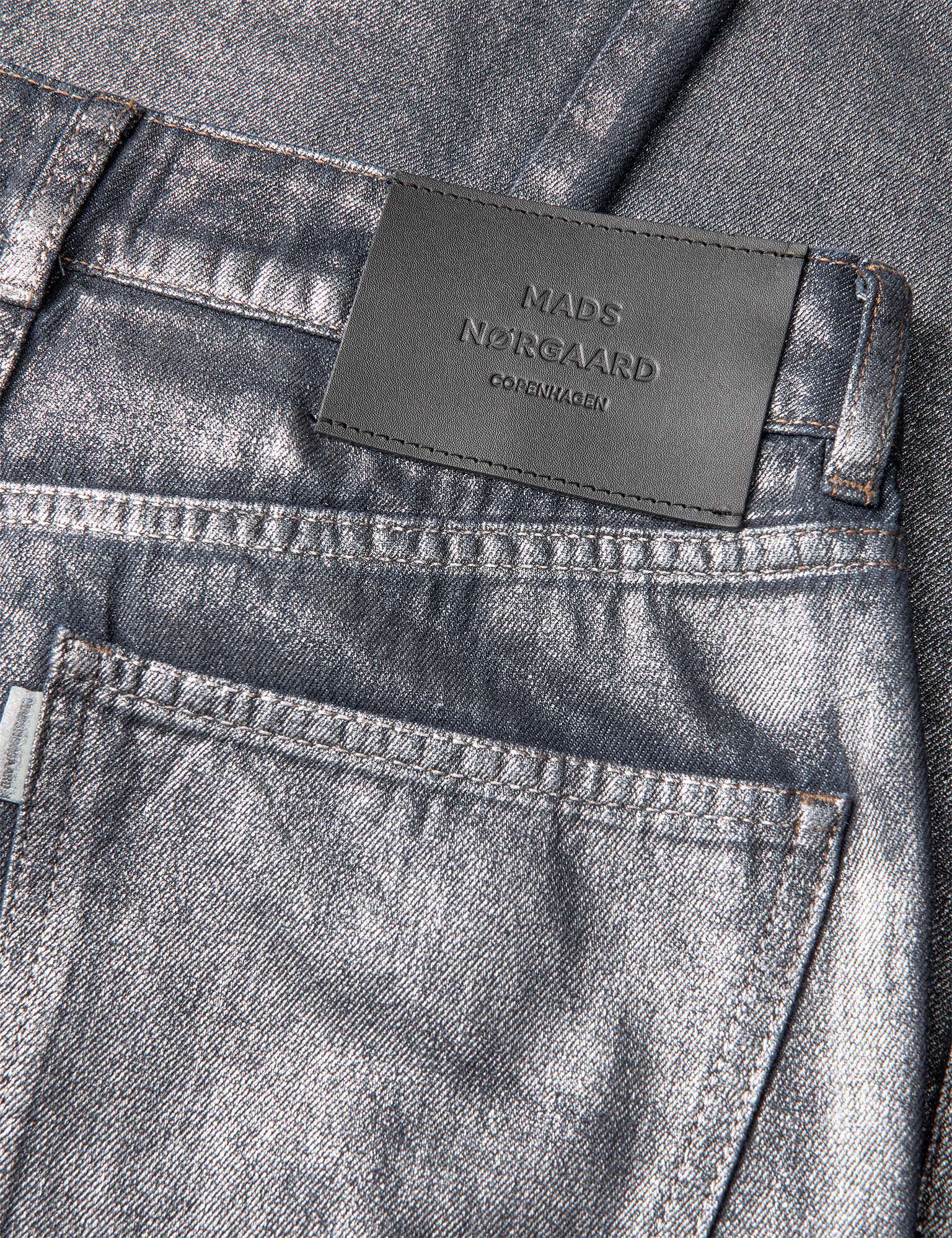 Metallic Denim Christel Jeans
