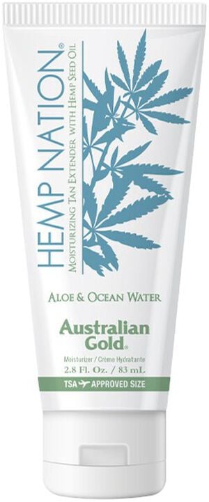 Hemp Nation Aloe & Water Tan Travelsize