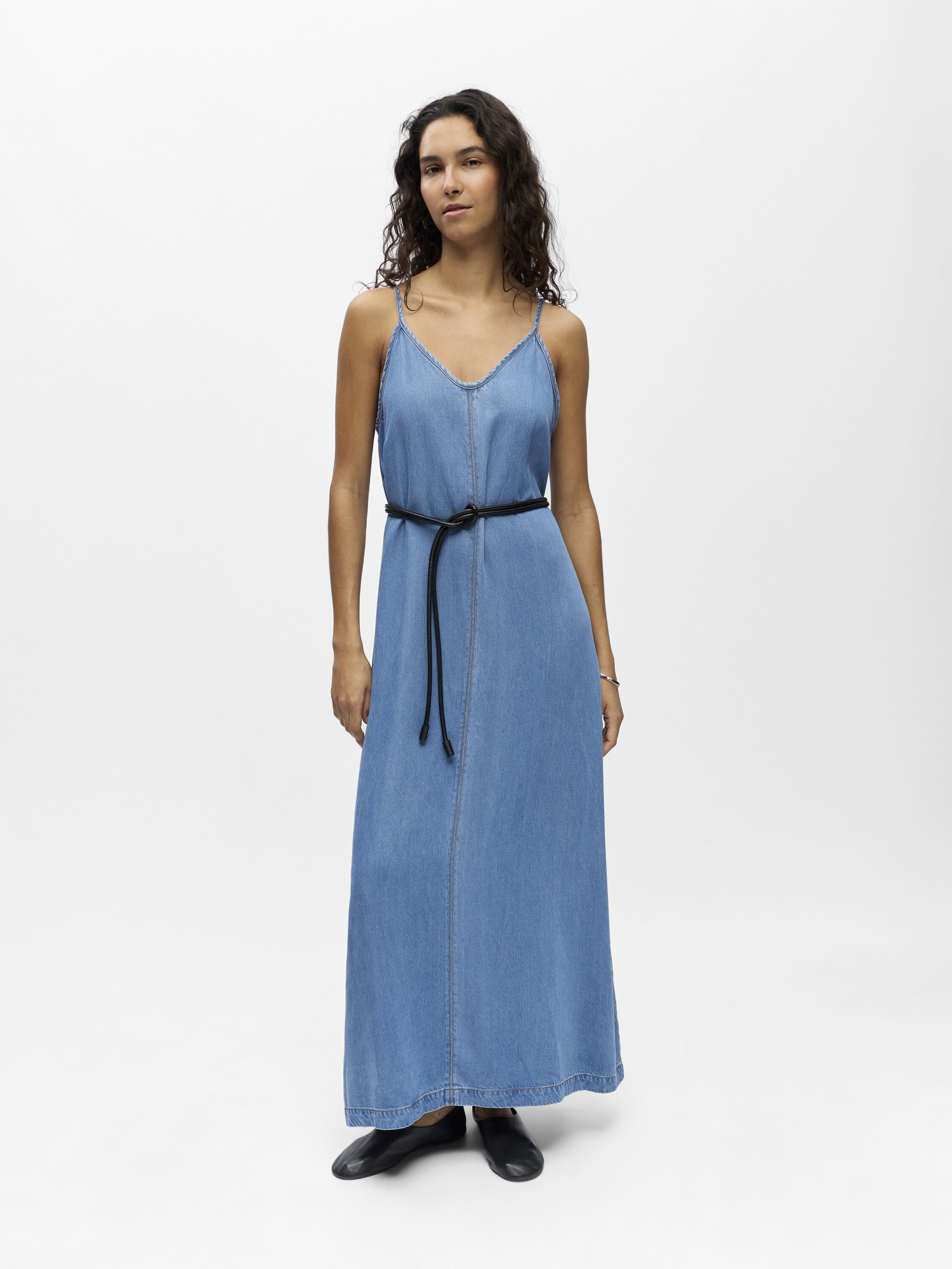 Objframe Singlet Denim Dress 145 Nd