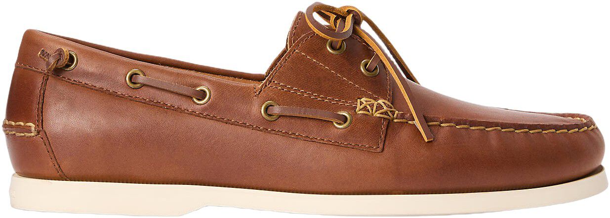 Merton Color-Blocked Leather Boat Shoe