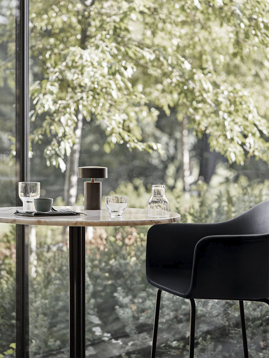 Column Portable Table Lamp