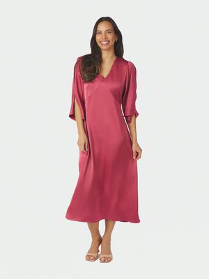 Remara Heavy Sateen Dress