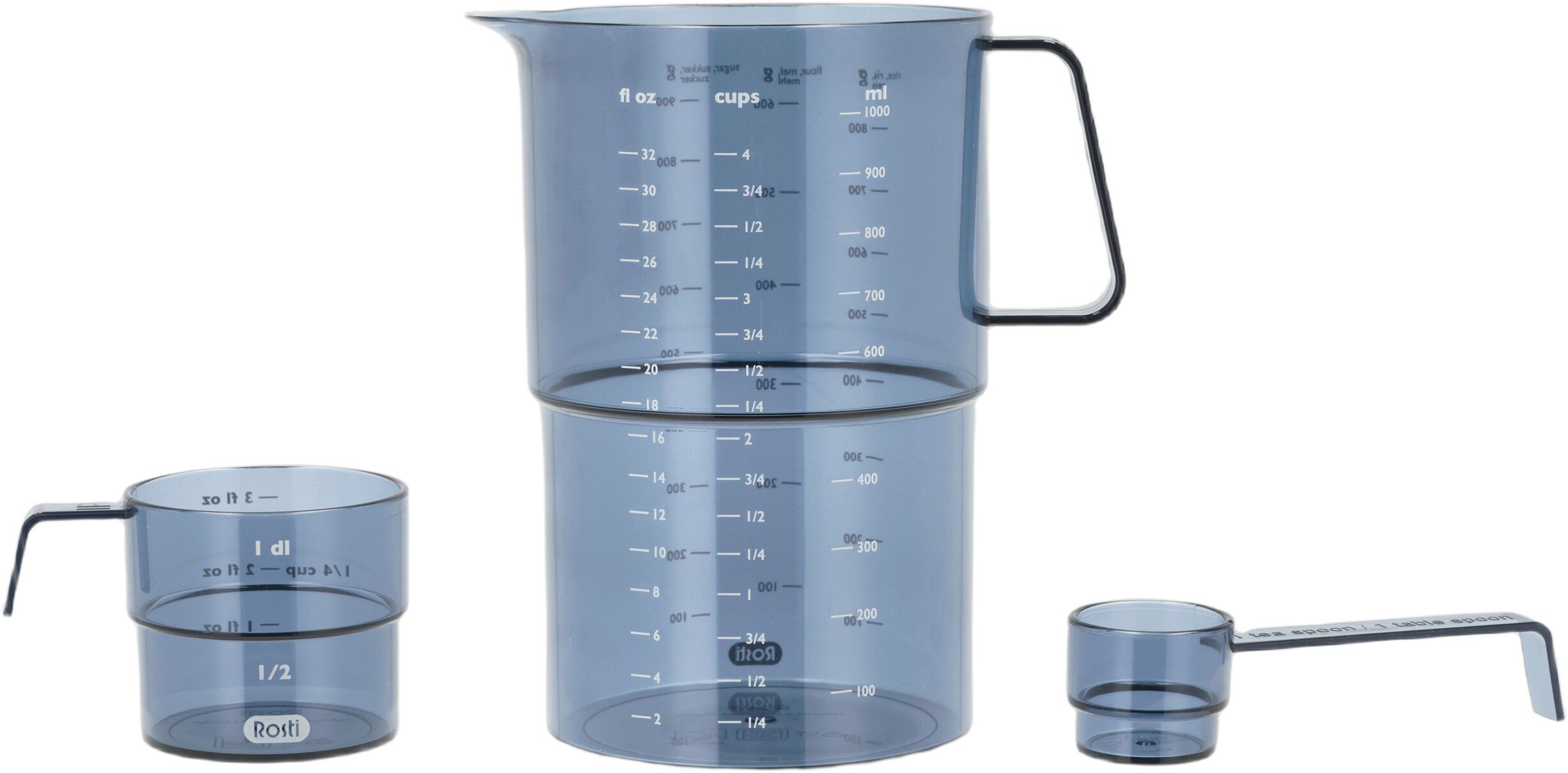 M&aring;ttset Mensura 3 delar Dusty Blue SAN