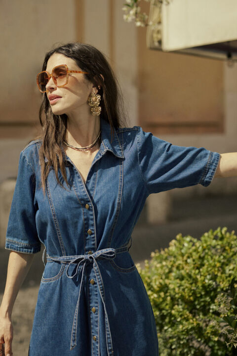CREstelle Denim Dress