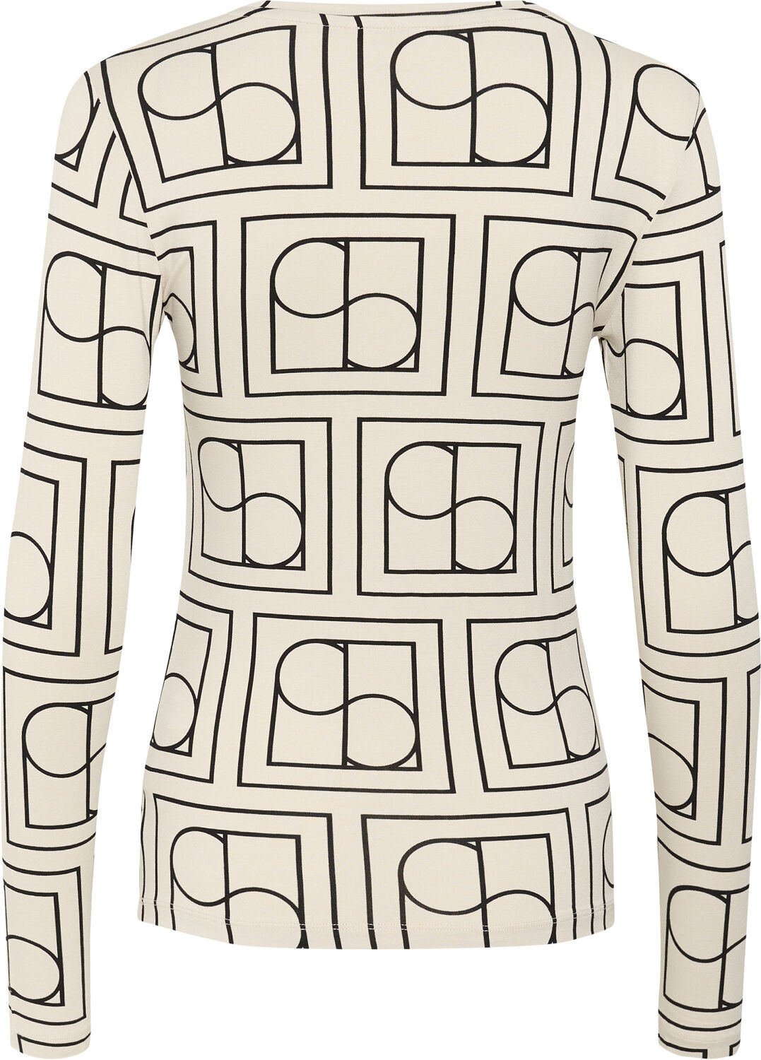 SLHanadi Printed Round Neck LS