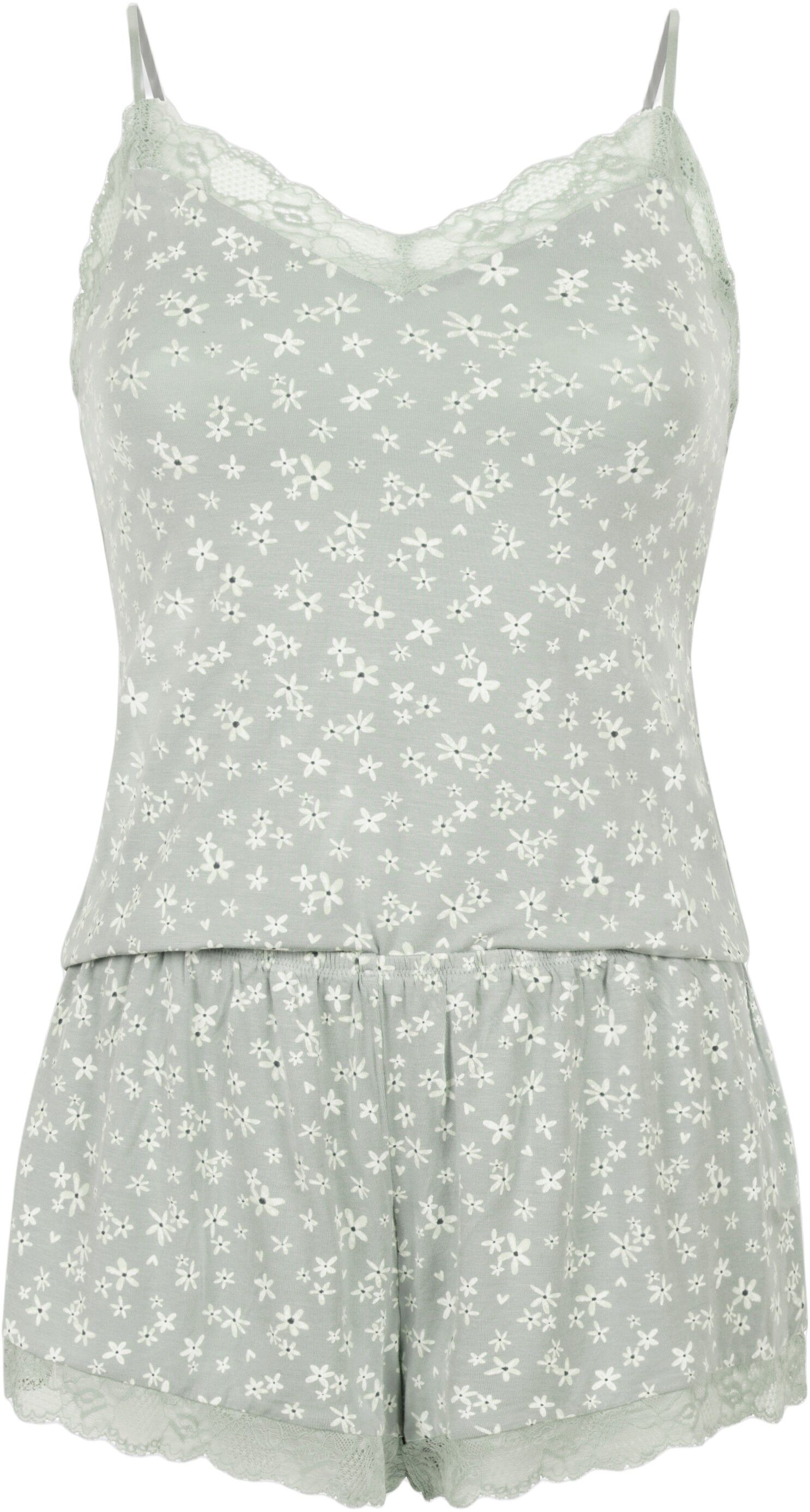 Lace Jersey Pyjama Set