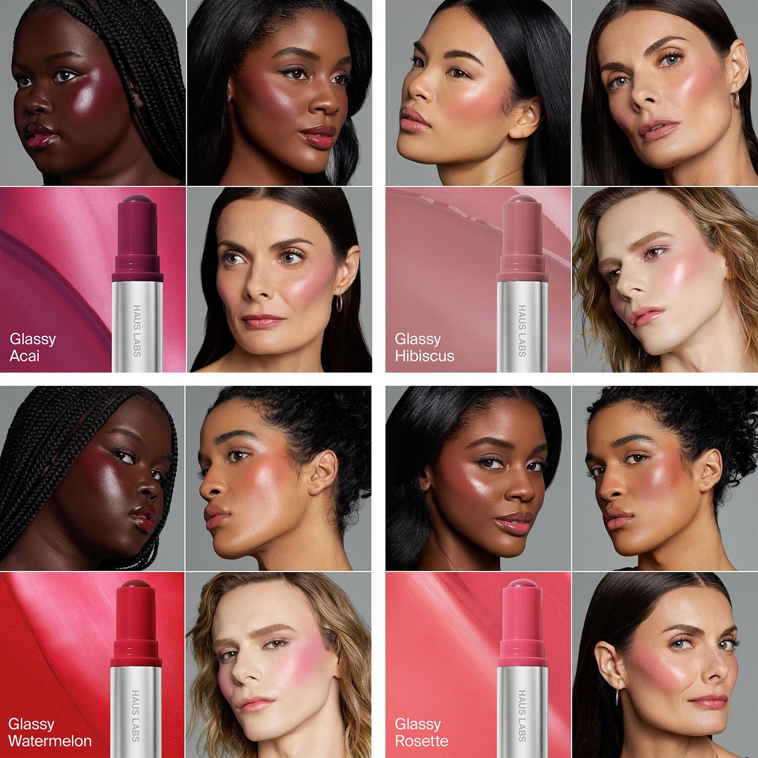 Color Fuse Longwear Glassy Lip + Cheek Balm Blush Stick - Kr&auml;mrouge