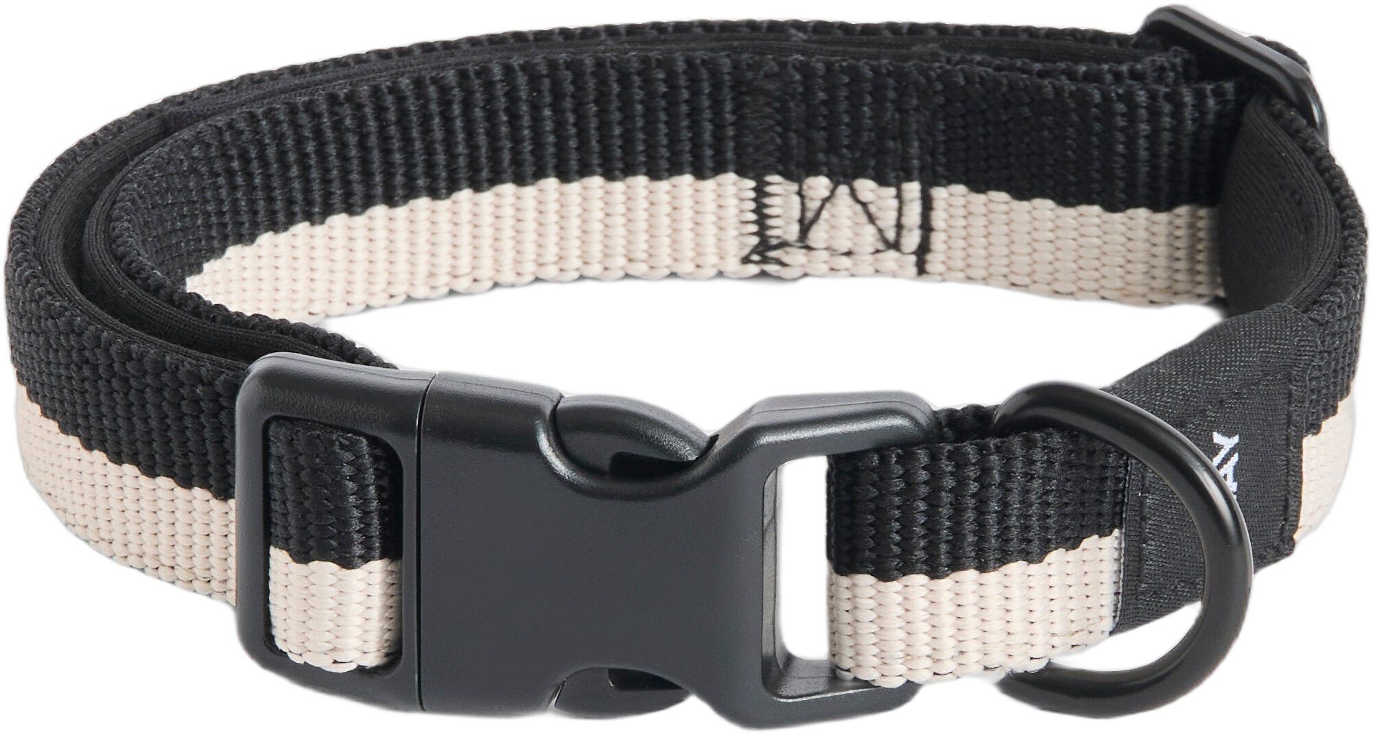HAY Dogs Collar Flat-S/M-Black, whi