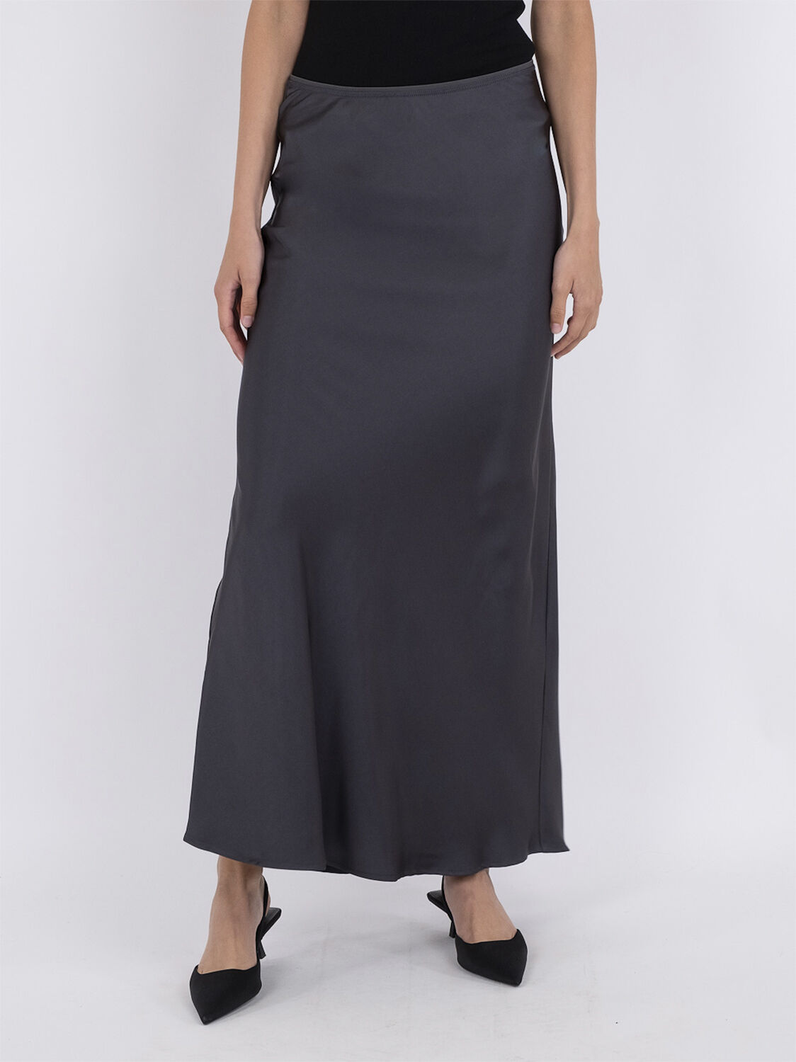 Vicky Heavy Sateen Skirt