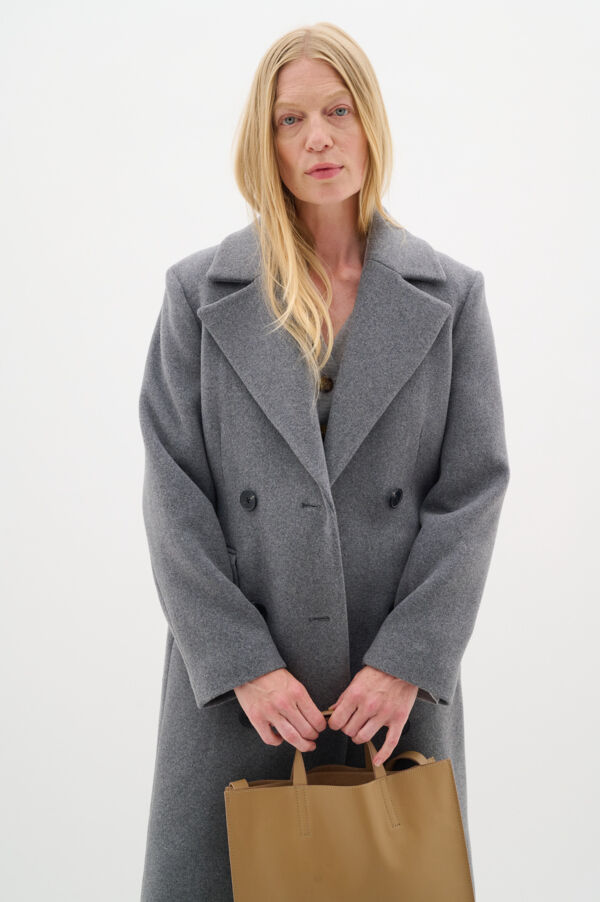 ThoraIW Wool Lapel Coat R