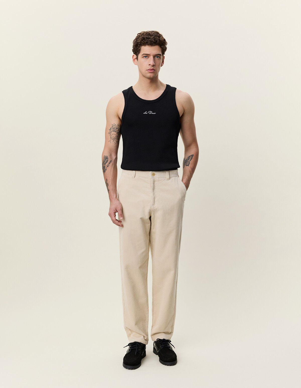 Corduroy Tapered Pants