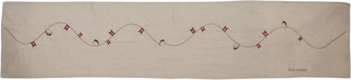 Bordl&oslash;ber r&oslash;d student 40x160cm