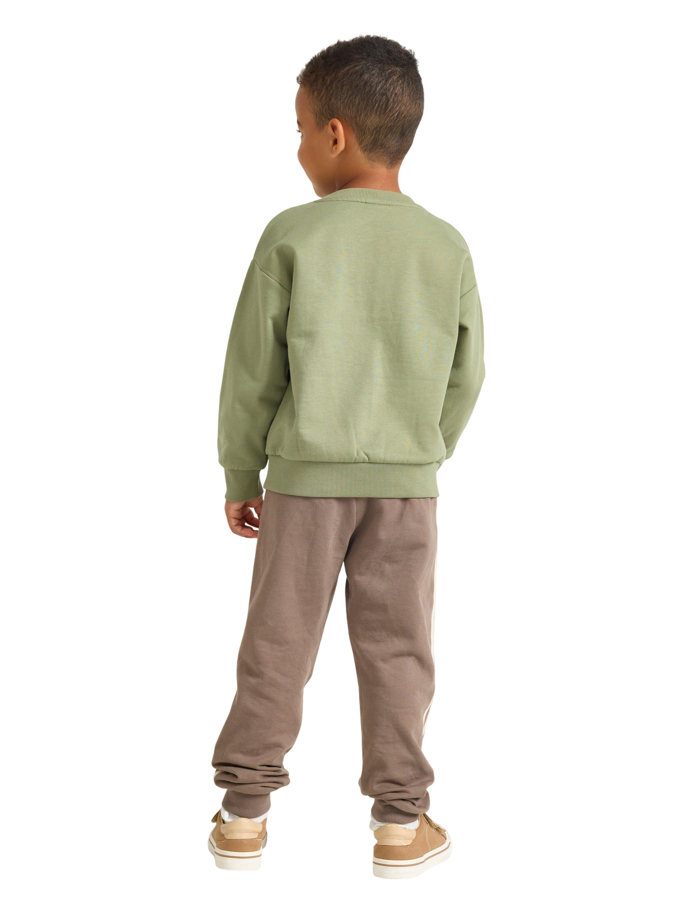 Bekv&auml;ma mjukisbyxor i bomullstrik�