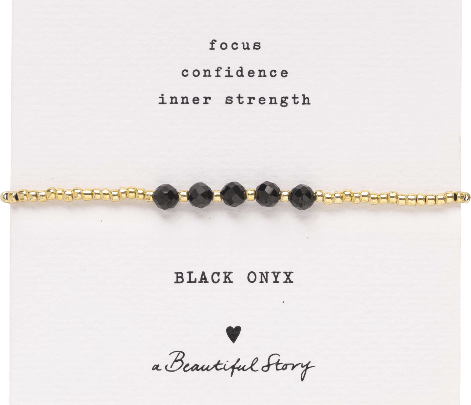Essential Black Onyx Bracelet GC