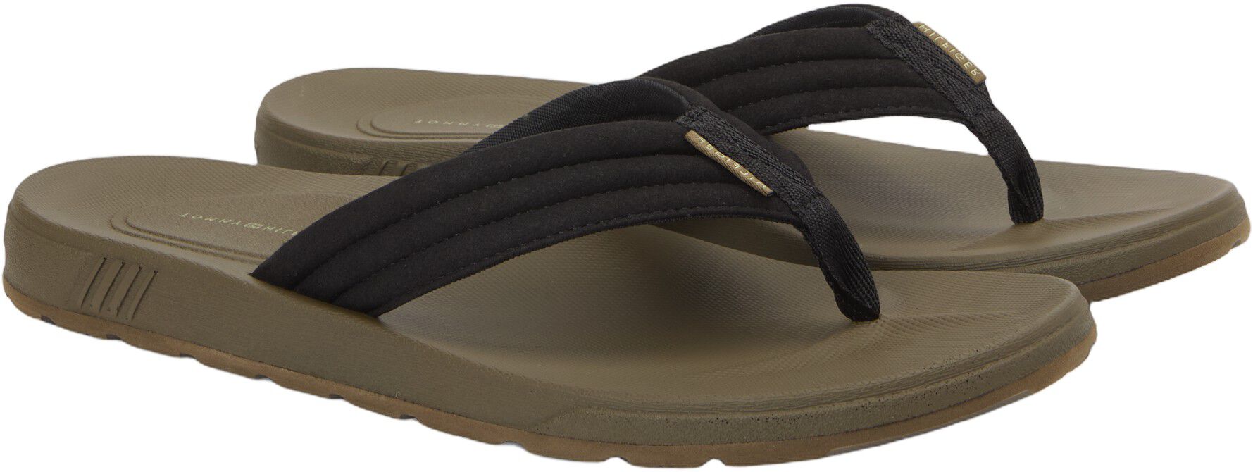 Padded Strap Contoured Footbed Flip-Flops