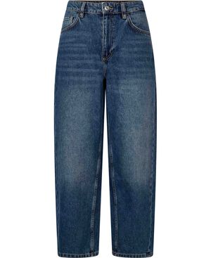 Balloon crop jeans