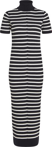 SKINNY CABLE ROLL-NK SWT DRESS