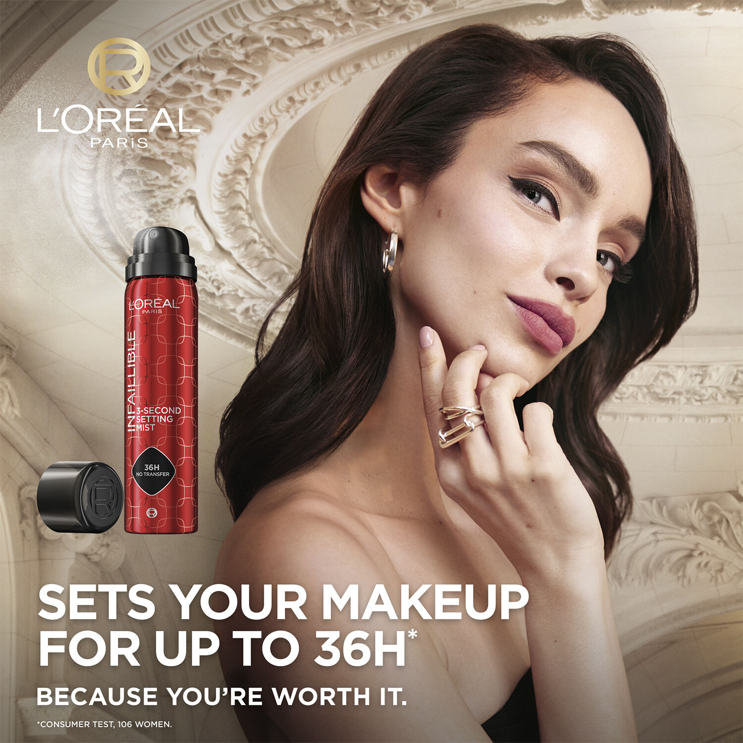 Infaillible 3-Second Setting Mist