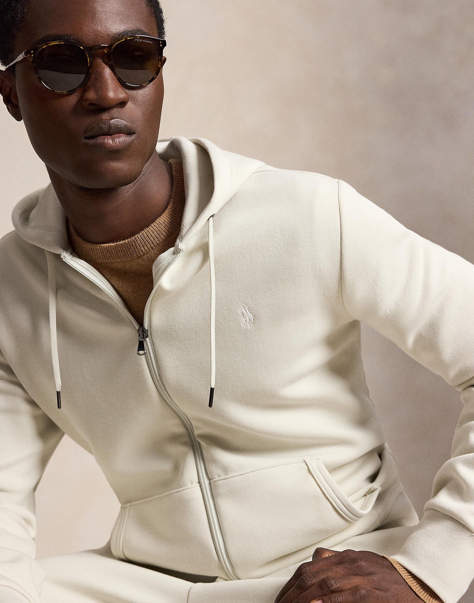 Double-Knit Full-Zip Hoodie