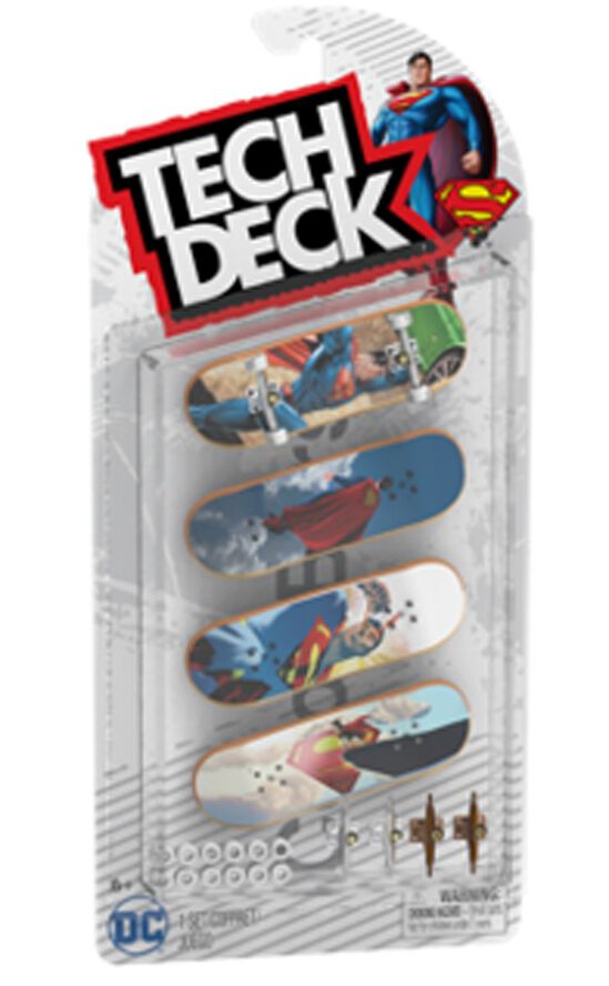 Tech Deck Skate 4 Pack Mu