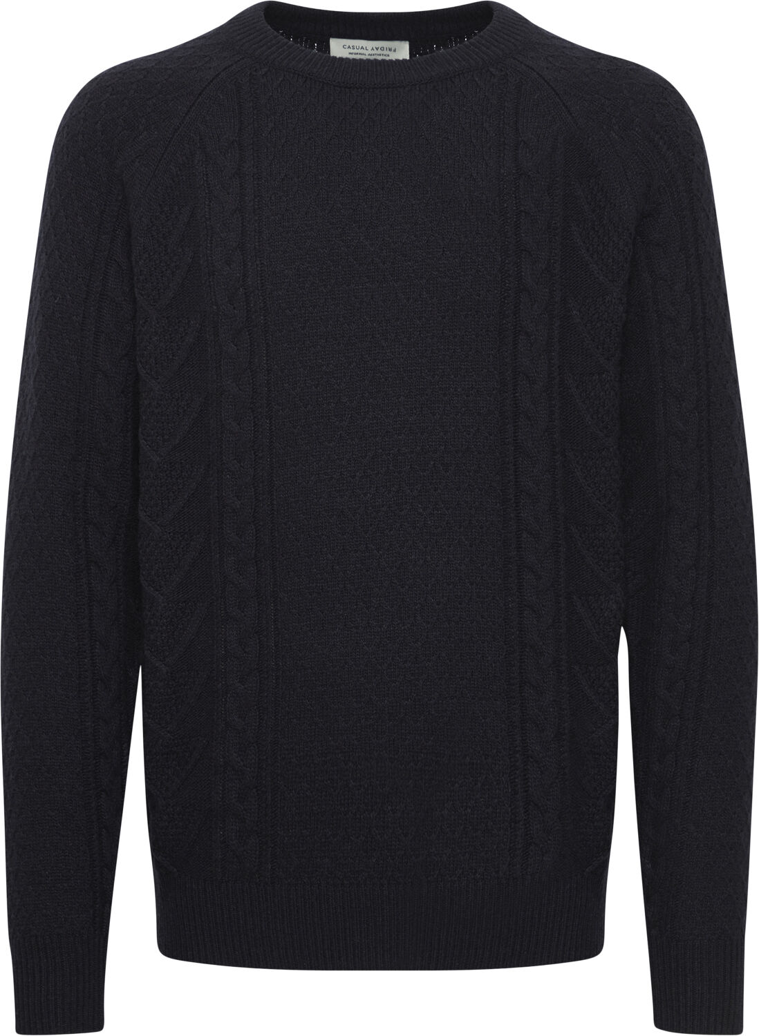 CFKRISTIAN crew neck cable knit