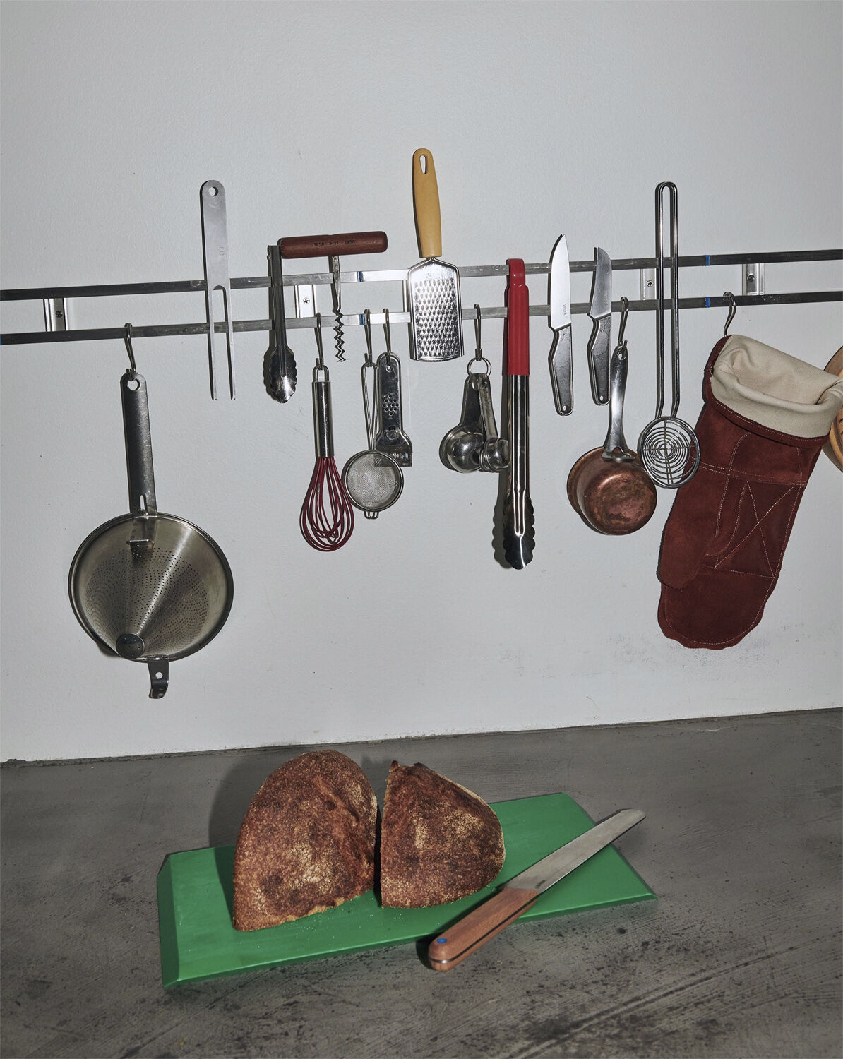 Brown - Heat Mittens - rawhide leather, with canvas