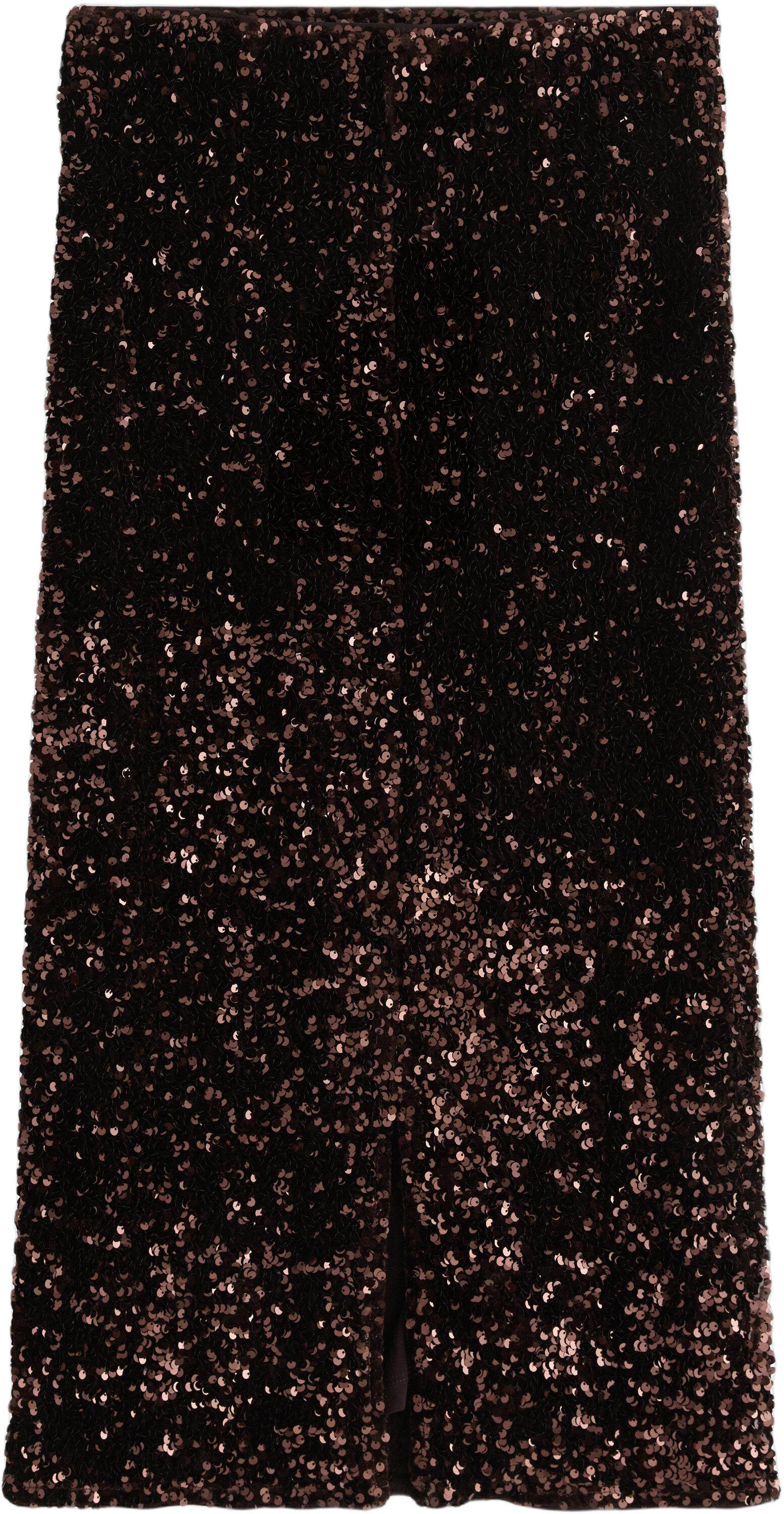 Figure fit midi skirt with elastic