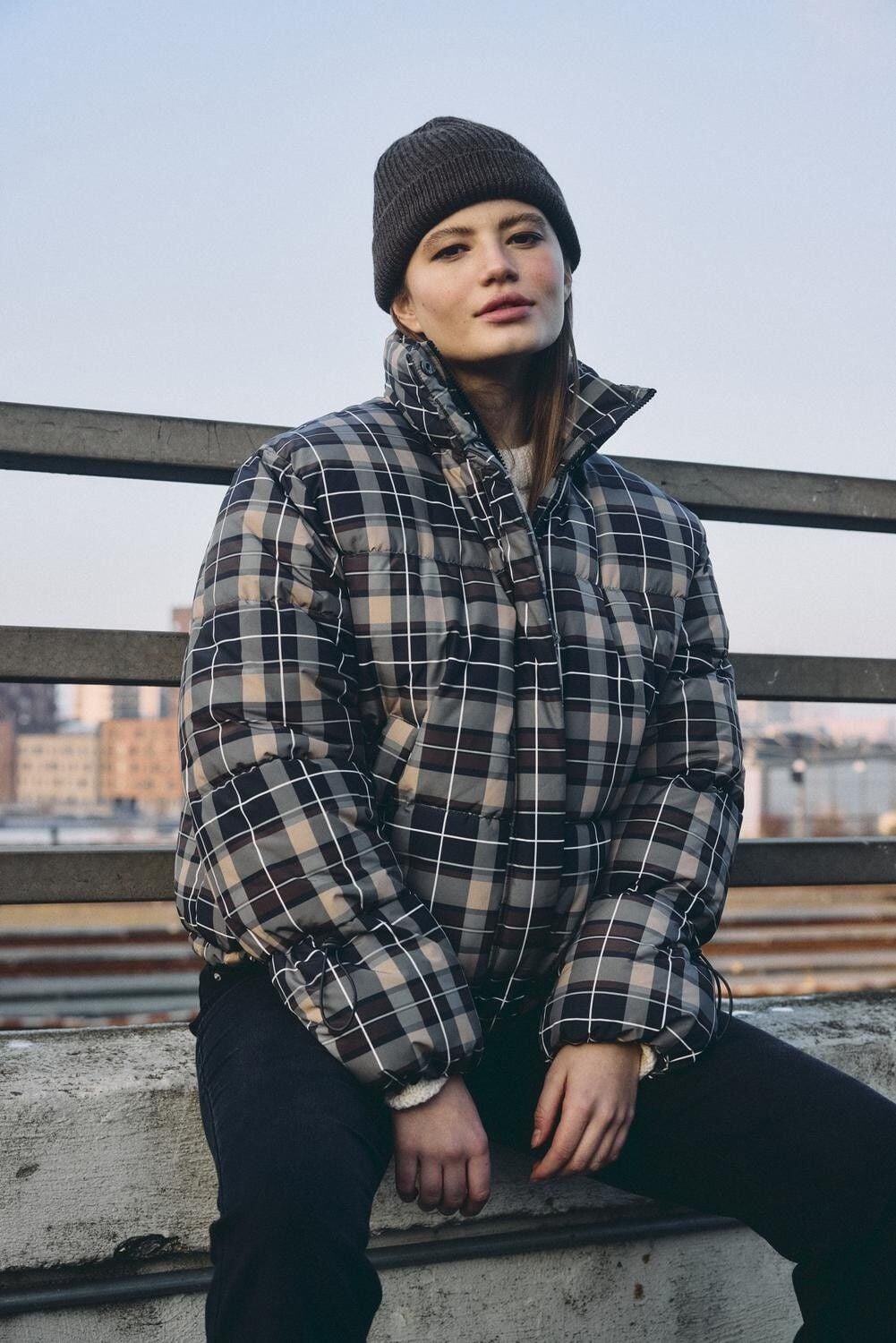 Nmrosy Aop Puffer Jacket