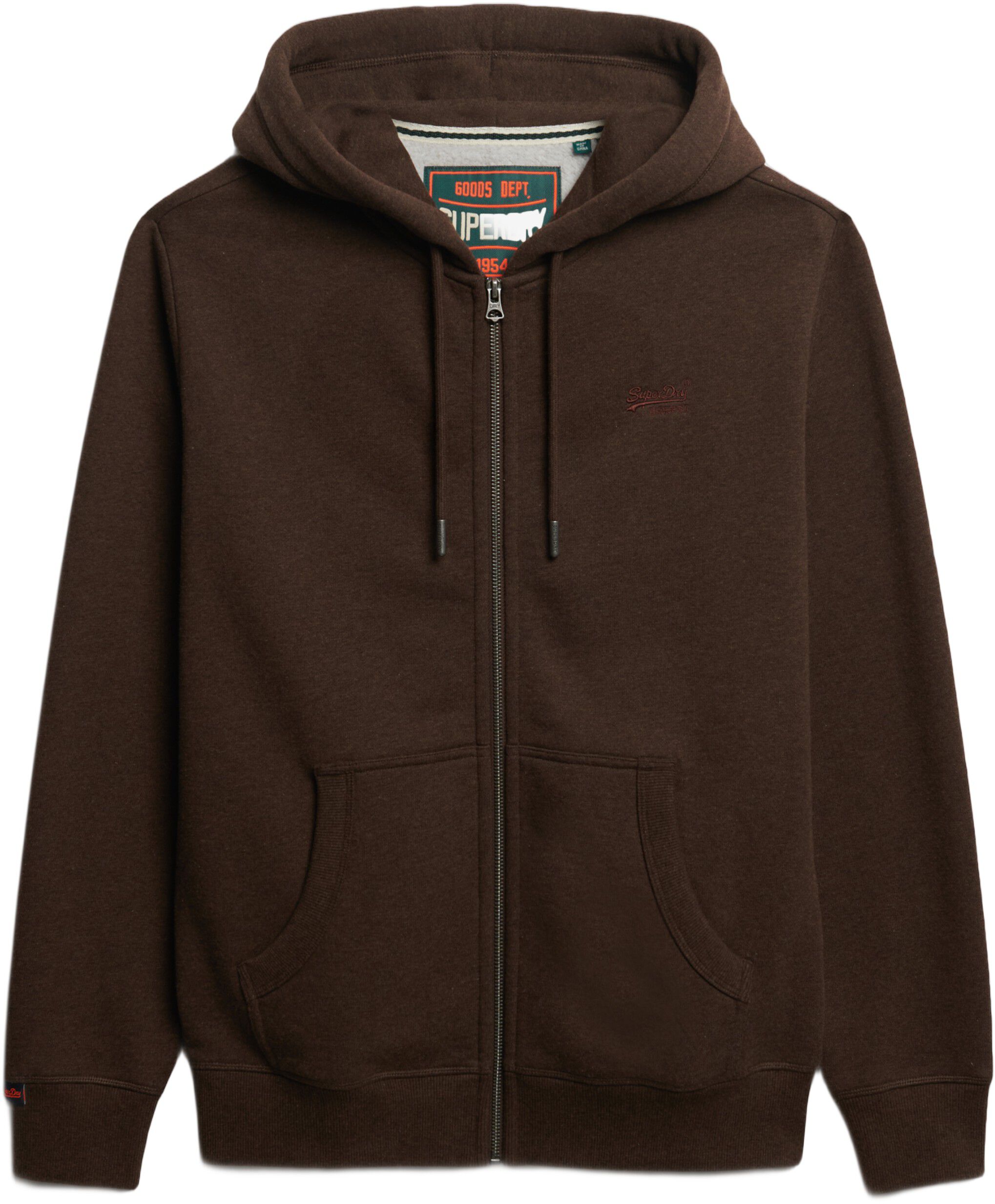 ESSENTIAL LOGO ZIP HOODIE HB