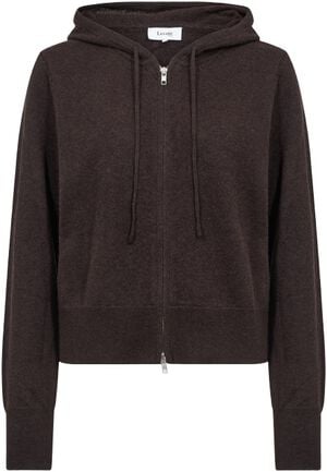 LR-ISMAILA 22 Pullover M&oslash;rk brun