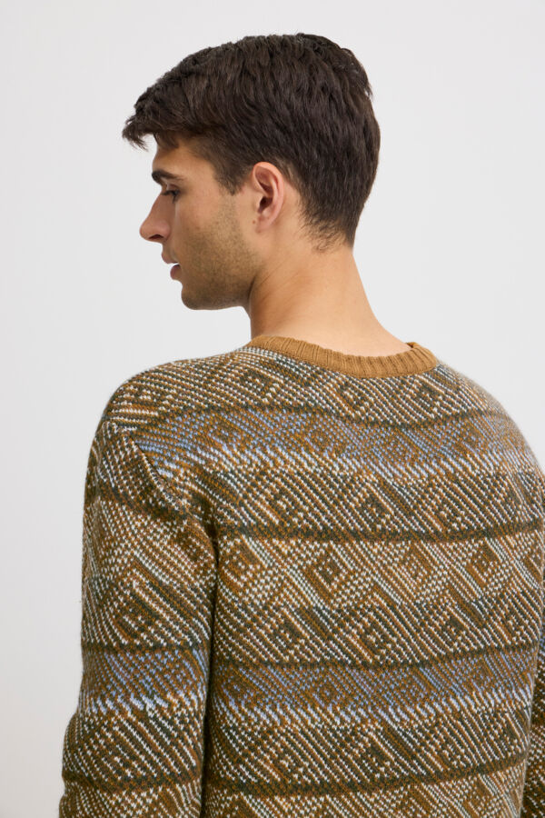 CFKLAES crew neck mulit knit