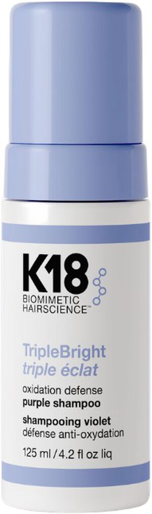 K18 TripleBright Purple Shampoo 125ml