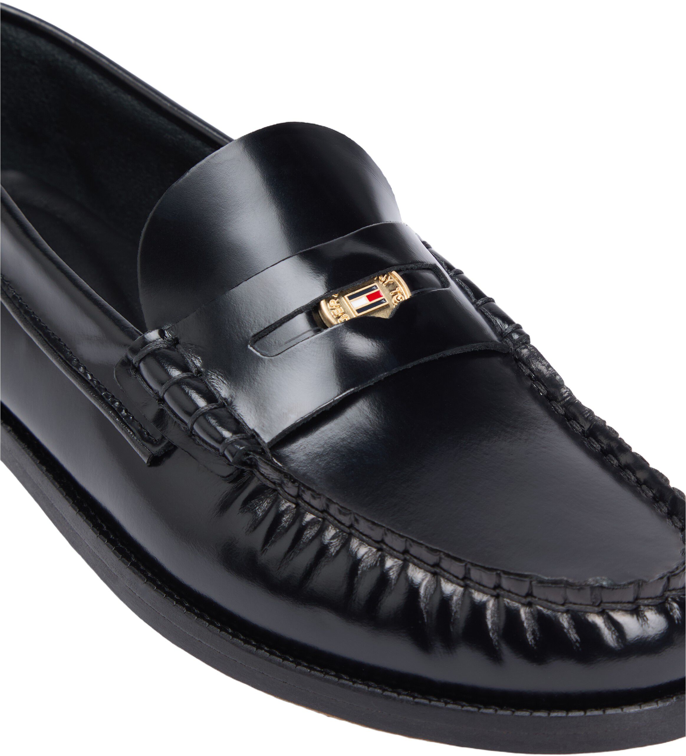 Patent Leather Cushioned Loafers