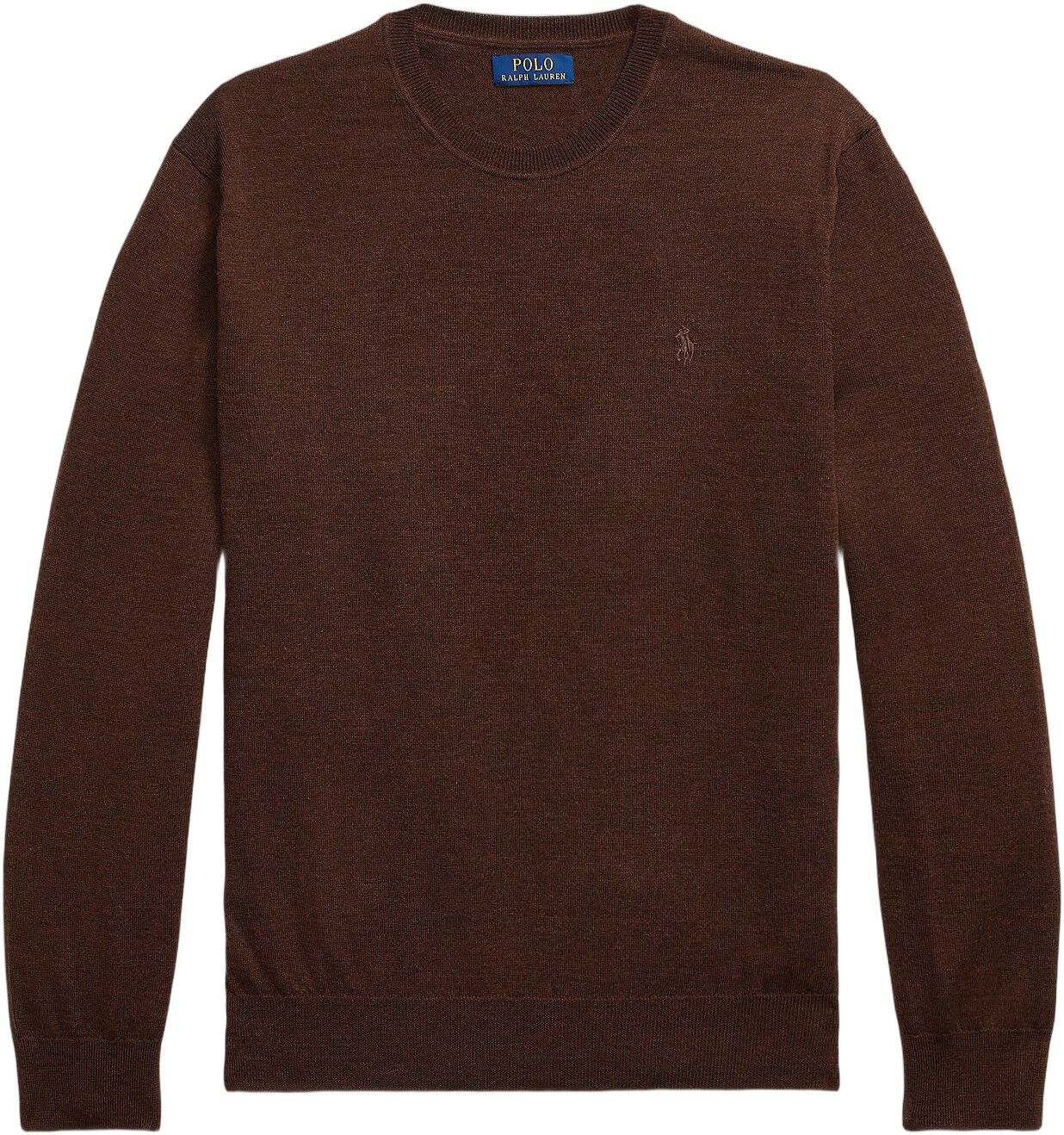 Slim Fit Washable Wool Crewneck Sweater