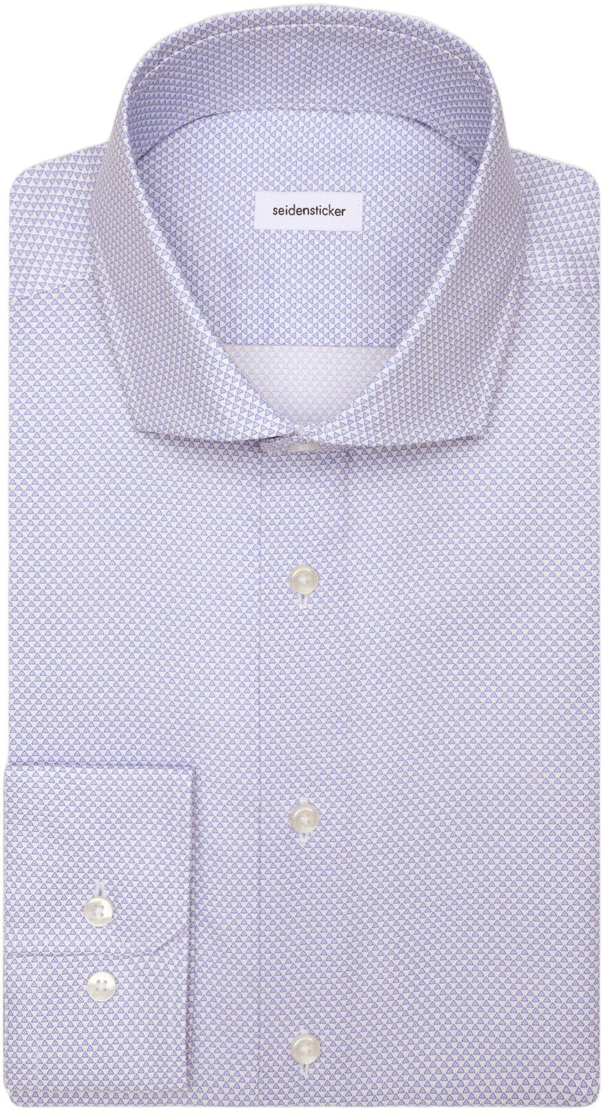 Business shirt Slim 1/1 Kent-Collar Print