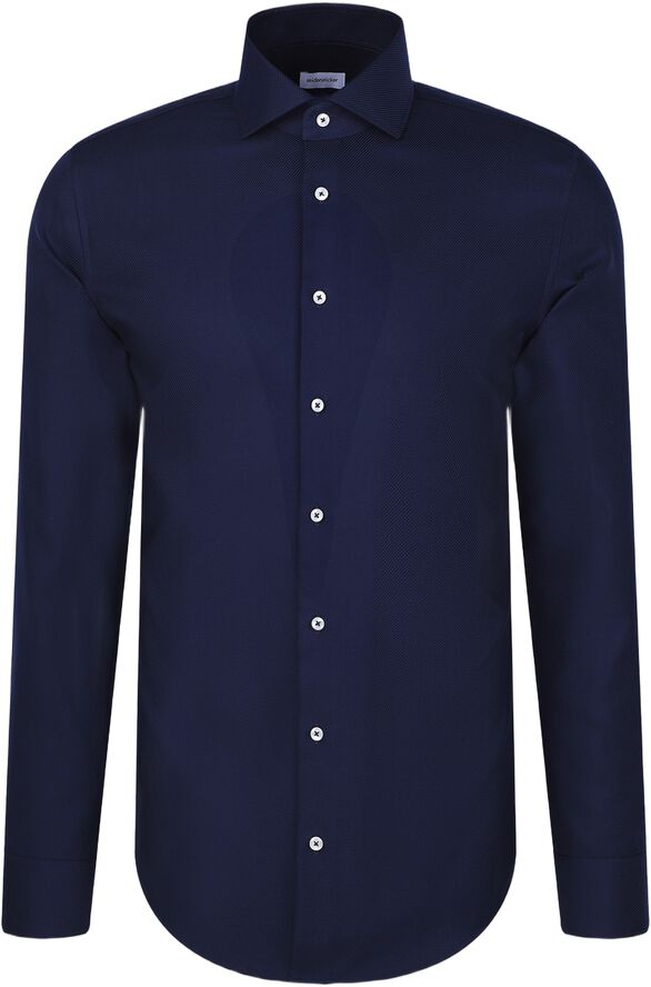 Business shirt Slim 1/1 Kent-Collar Structure